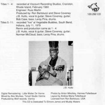 CD J.B. Hutto & The New Hawks: Keeper Of The Flame