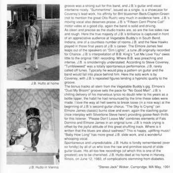CD J.B. Hutto & The New Hawks: Keeper Of The Flame