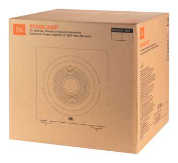 Audiotechnica JBL Stage 200P - Aktivní Subwoofer, 10", 150 W Rms - černá