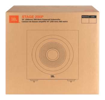 Audiotechnica JBL Stage 200P - Aktivní Subwoofer, 10", 150 W Rms - černá