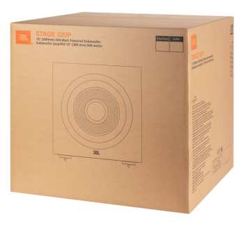 Audiotechnica JBL Stage 220P - Aktivní Subwoofer, 12", 250 W Rms - Bílá