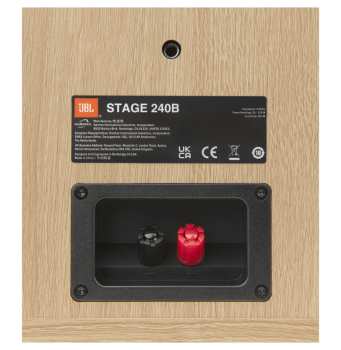 Audiotechnica JBL Stage 240B - 2-pásmové Regálové Reprosoustavy, 75 W Rms, 4,5" - bílá