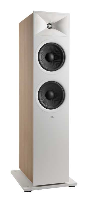 Audiotechnica JBL Stage 280F - 2,5-pásmové Podlahové Reprosoustavy, 125 W Rms, 2 X 8" - Bílá