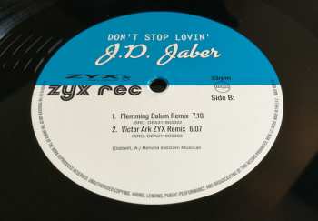 LP J.D. Jaber: Don't Stop Lovin'
