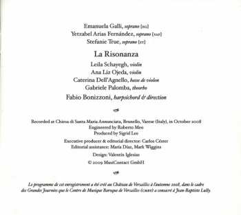 CD Jean-Baptiste Lully: Ballets & Récits Italiens