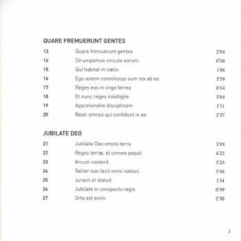 CD Jean-Baptiste Lully: Miserere · Quare Fremuerunt Gentes · Jubilate Deo (Grand Motets - Vol. 2)