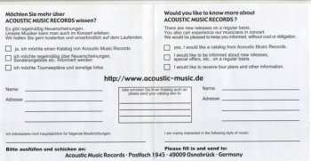 CD Yan Vagh Weinmann: Voies Secrètes