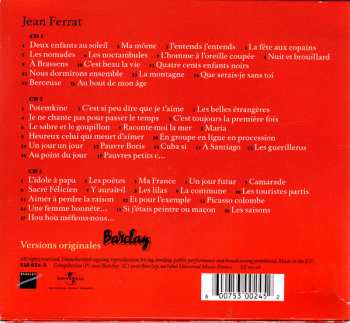 3CD Jean Ferrat: Les 50 Plus Belles Chansons