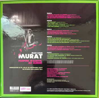 3LP/Set di cofanetti Jean-Louis Murat: Parfum D'Acacia Au Jardin LTD | NUM