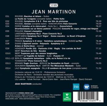 14CD/Set di cofanetti Jean Martinon: The Late Years: Erato And HMV Recordings 1968-1975