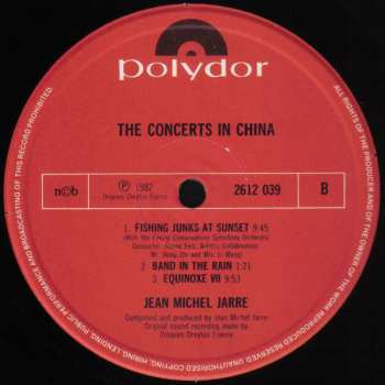 2LP Jean-Michel Jarre: The Concerts In China