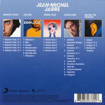 5CD/Set di cofanetti Jean-Michel Jarre: Original Album Classics