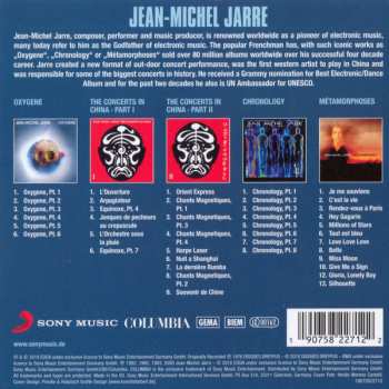5CD/Set di cofanetti Jean-Michel Jarre: Original Album Classics 