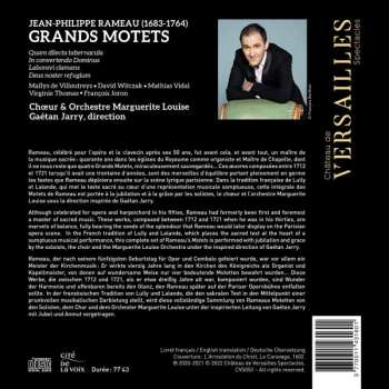 CD Jean-Philippe Rameau: Grands Motets