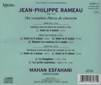 2CD Jean-Philippe Rameau: Pièces De Clavecin