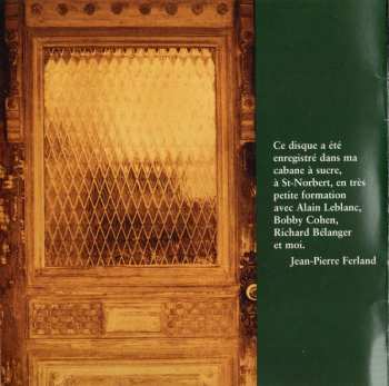 CD Jean-Pierre Ferland: Écoute Pas Ça