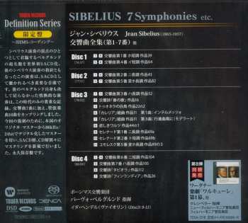 Set di cofanetti/4SACD Jean Sibelius: Complete Symphonies LTD