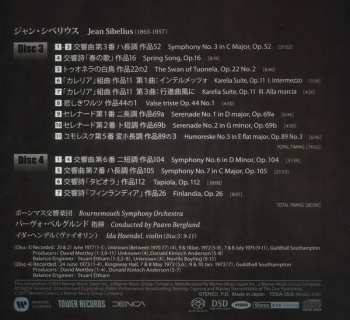 Set di cofanetti/4SACD Jean Sibelius: Complete Symphonies LTD
