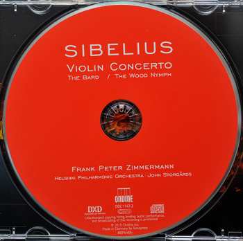 CD Jean Sibelius: Jean Sibelius : Violin Concerto / The Bard / The Wood Nymph