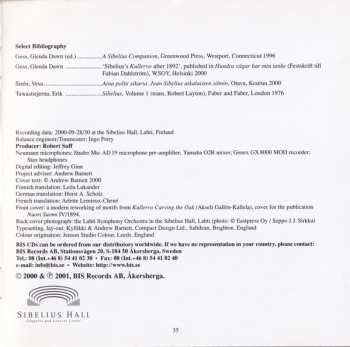 CD Jean Sibelius: Kullervo, Op.7