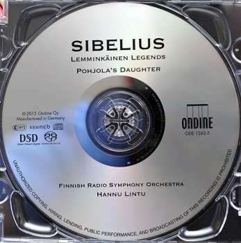 SACD Jean Sibelius: Lemminkäinen Legends - Pohjola's Daughter