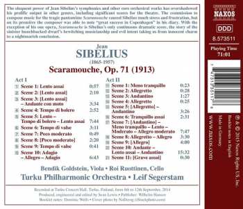 CD Jean Sibelius: Scaramouche (Complete Ballet)