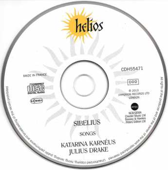 CD Jean Sibelius: Sibelius Songs