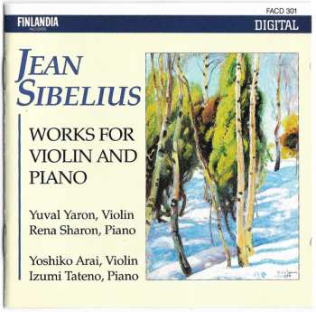 Album Jean Sibelius: Works For Violin And Piano