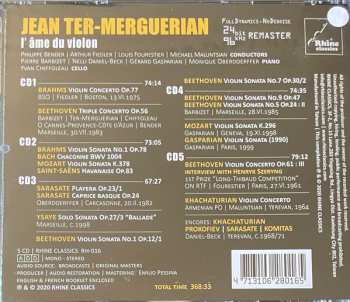 5CD/Set di cofanetti Jean Ter-Merguérian: L'Âme Du Violon