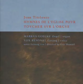 Hymnes De L'Eglise Povr Tovcher Svr L'Orgve = Hymnes De L'Eglise Pour Toucher Sur L'Orgue