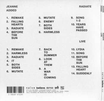 2CD Jeanne Added: Radiate LTD