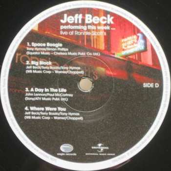 3LP Jeff Beck: Jeff Beck Performing This Week...Live At Ronnie Scott's LTD | CLR