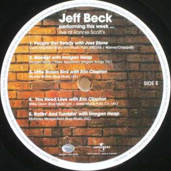 3LP Jeff Beck: Jeff Beck Performing This Week...Live At Ronnie Scott's LTD | CLR