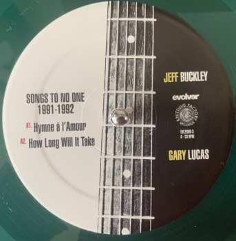 2LP Jeff Buckley: Songs To No One 1991-1992 CLR