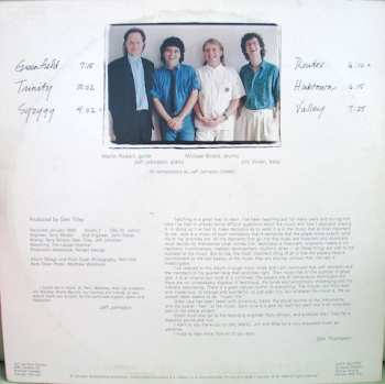 LP Jeff Johnston Quartet: Trinity