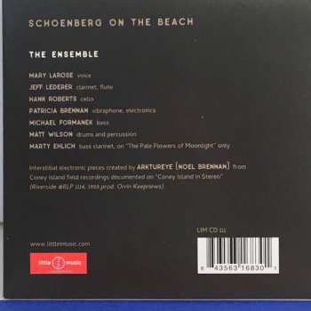 CD Jeff Lederer: Schoenberg On The Beach