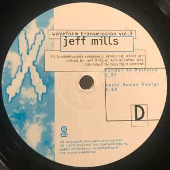 2LP Jeff Mills: Waveform Transmission Vol. 3