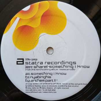 LP Jeff Sharel: Something I Know