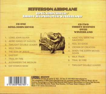 2CD Jefferson Airplane: Long John Silver/Thirty Seconds Over Winterland
