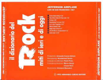 CD Jefferson Airplane: Live In San Francisco 1967
