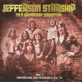 6CD/Set di cofanetti Jefferson Starship: 70's Broadcast Collection