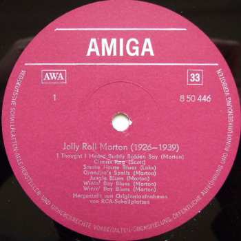 LP Jelly Roll Morton: Jelly Roll Morton