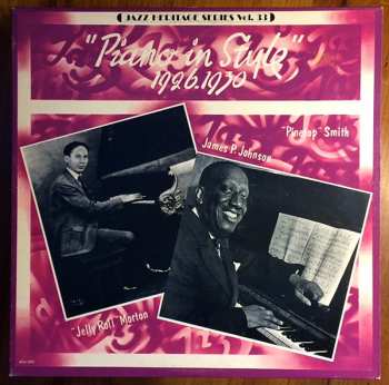 LP Jelly Roll Morton: Piano In Style (1926-1930)