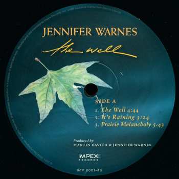 3LP/Set di cofanetti Jennifer Warnes: The Well LTD