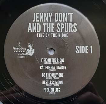 LP Jenny Don't And The Spurs: Fire On The Ridge