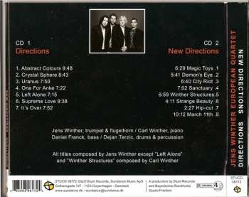 2CD Jens Winther European Quartet: Directions / New Directions