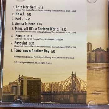 CD Jeremy Pelt: Tomorrow's Another Day