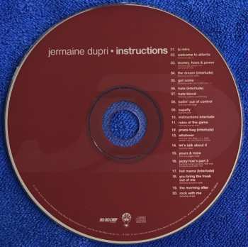 CD Jermaine Dupri: Instructions