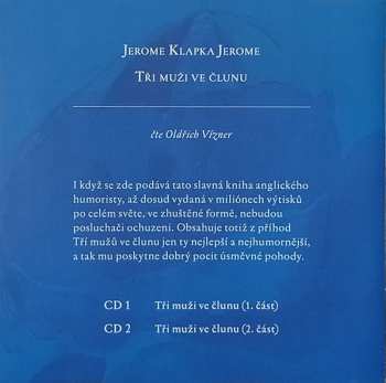 2CD Jerome K. Jerome: Tři Muži Ve Člunu (O Psu Nemluvě)