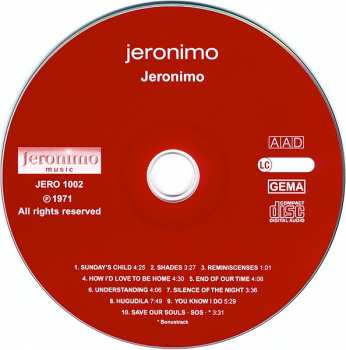 CD Jeronimo: Jeronimo